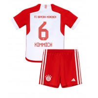 Bayern Munich Joshua Kimmich #6 Heimtrikotsatz Kinder 2023-24 Kurzarm (+ Kurze Hosen)